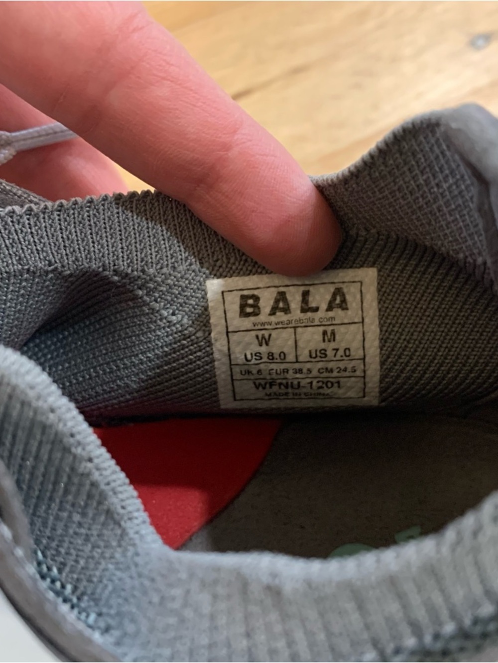 Bala 12 Nursing Tennis Shoes Comfort Ergonomic Size 8 - Picture 8 of 8